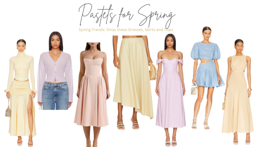 Shop Pastel Dresses and Skirts for Spring